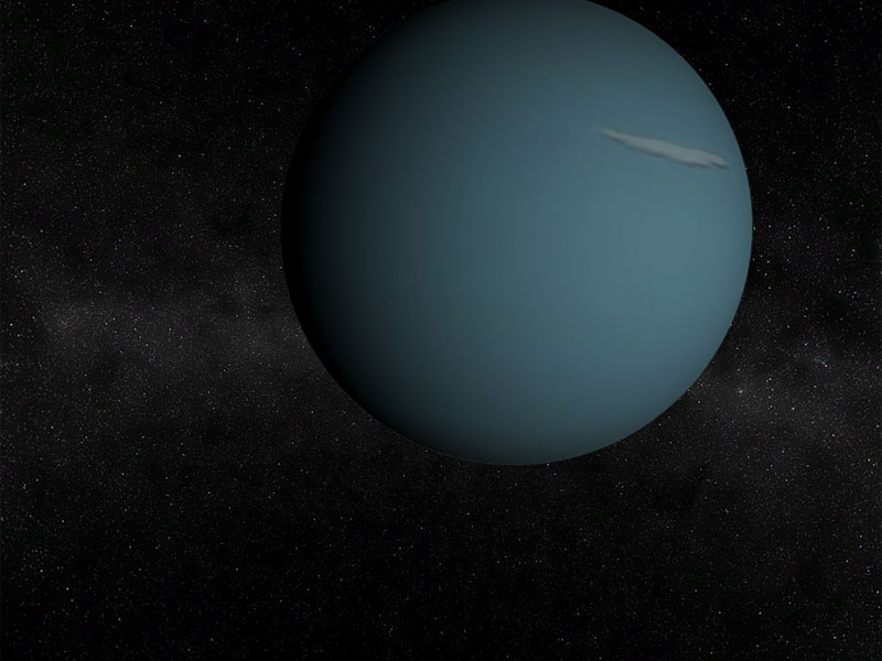 Solar System - Uranus 3D screensaver screen shot